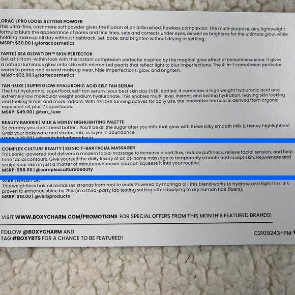 Complex Culture Beauty Sonic T-bar Facial Massager. New, never used, in package - Picture 8 of 8